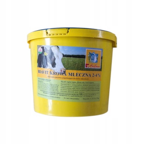 Krowa Mleczna 2-4 %10kg mieszanka witaminy minerały