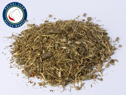 Sieczka Straw 15kg - dla koni sieczka z wytłokiem jabłkowym i makuchem