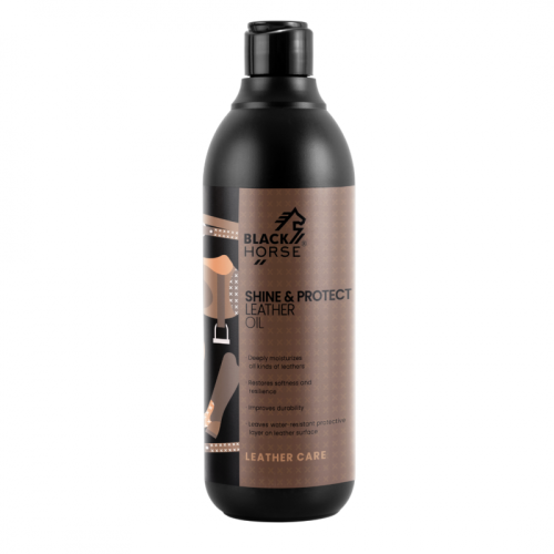 Olej do wyrobów rymarskich BLACK HORSE 500ml