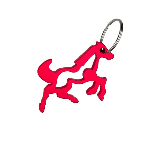 Breloczek York z otwieraczem konik czerwony
