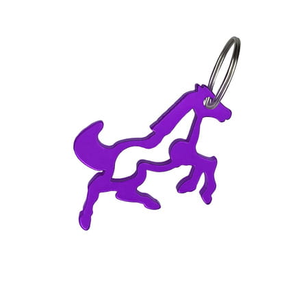 Breloczek York z otwieraczem konik fioletowy