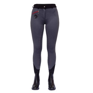 Bryczesy York Sparkle Horse szare 146