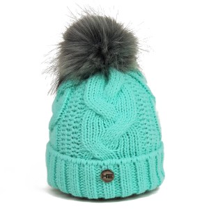 Czapka zimowa HE Aida miętowa