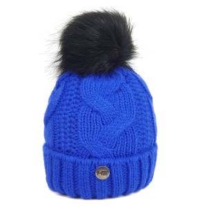 Czapka zimowa HE Aida niebieska