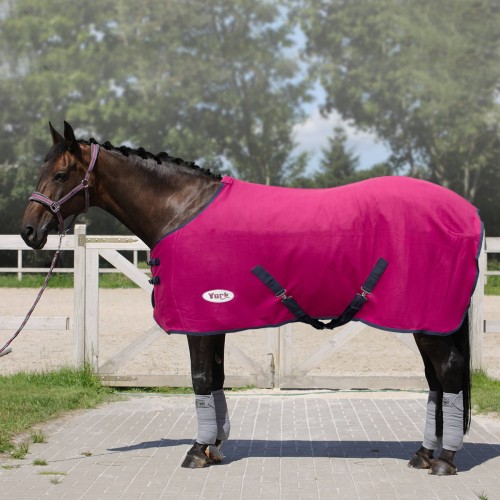 Derka York Ekona polar z pas bordo-granat 135cm 