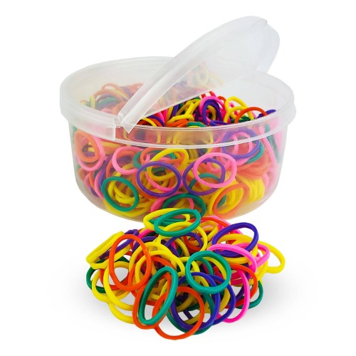 Gumki York do grzywy w pudełku kolorowe