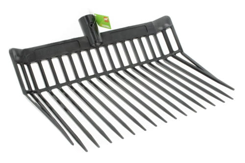 Widły do stajni Premium, bez trzonka, CZARNY, Kerbl 