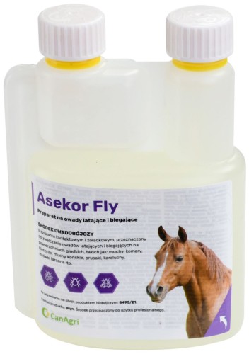 Asekor FLY bezbarwny 1000ml CA