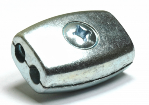 ZŁĄCZKA DRUTU I  PLECIONKI 6,5MM