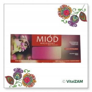 BARĆ ETYKIETA NA MIÓD WRZOSOWY DUŻA