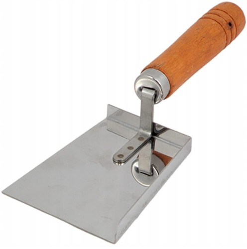 BARĆ ŁOPATKA DO PYŁKU NIERDZEWNA DREWNIANA RĄCZKA