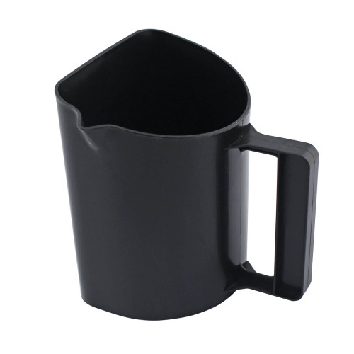 Miarka do paszy plastikowa czarna 2 kg HS