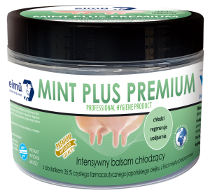 Eimü Mint Plus Premium idealny balsam do wspomagania terapii zapalenia wymion,