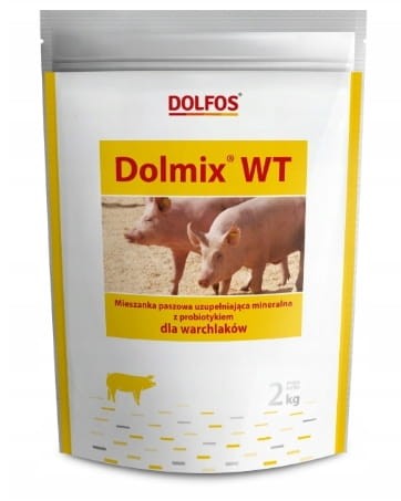 DOLMIX WT 2kg witaminy pasza do warchlaków Dolfos
